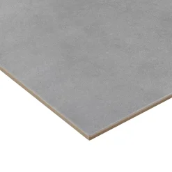 GoodHome Carrelage sol et mur intérieur gris mat effet béton L.61,7 x l.30,7 cm x ép.7,4 mm, Konkrete- Carrelage Mural Pour Douche|Carrelage Mural Pour Wc
