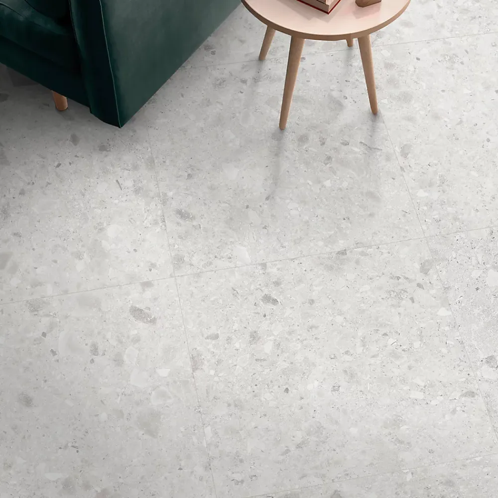 Mykonos Carrelage sol et mur intérieur effet pierre ivoire L.60 x l.60 cm x ép.9 mm, Geotech- Carrelage Mural Pour Wc|Carrelage Mural Effet Pierre