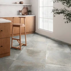 Carrelage Mural Pour Wc|Carrelage Mural Pour Salle De Bains<Carrelage sol et mur intérieur gris effet pierre L.60 x l.60 cm x ép.9 mm, Volcano