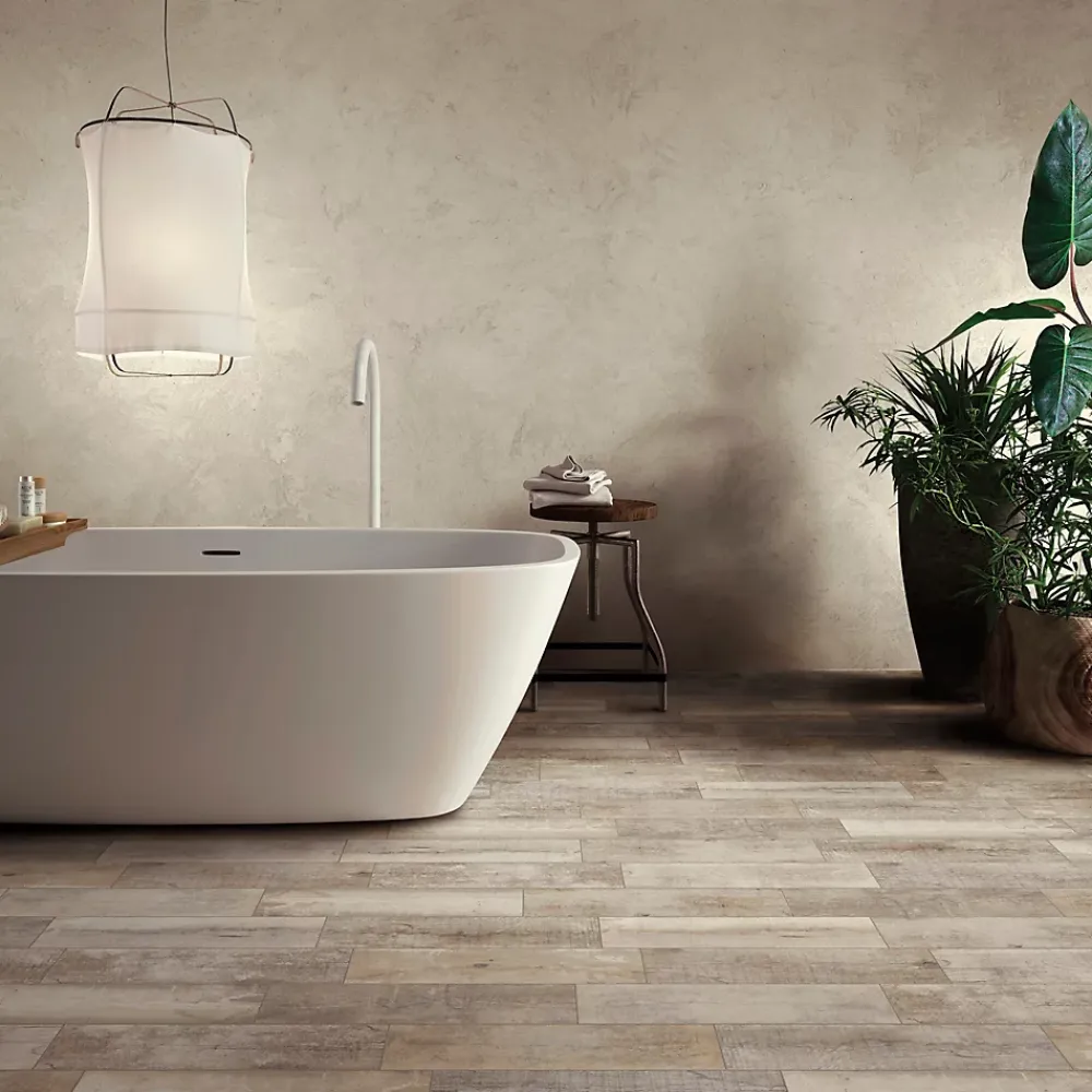 Carrelage Mural Effet Bois|Carrelage Mural Pour Douche<Carrelage sol et mur intérieur effet bois naturel L.60 x l.15 cm x ép.8 mm, Julyo