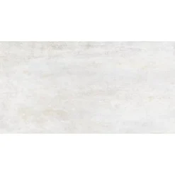 Gresmalt Carrelage Mural Effet Béton|Carrelage Mural Pour Douche<Carrelage sol et mur intérieur en grès cérame émaillé blanc mat L.60 x l.30 cm, Upper