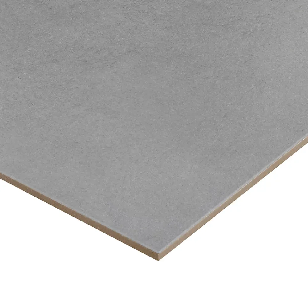 GoodHome Carrelage Mural Effet Béton|Carrelage Mural Pour Douche<Carrelage sol et mur intérieur gris mat effet béton L.42.6 x l.42.6 cm x ép.7,4 mm, Konkrete