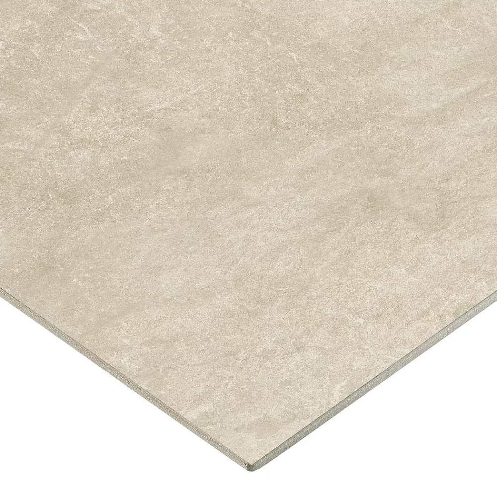 Carrelage Mural Pour Cuisine|Carrelage Mural Pour Salle De Bains<Carrelage sol et mur intérieur beige effet pierre L.60,4 x l.60,4 cm x ép.7,4 mm, Mitha
