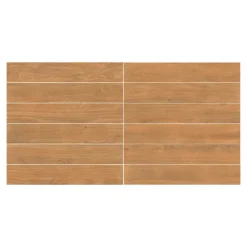 Carrelage sol et mur intérieur effet bois brut foncé L.120 x l.20 cm x ép.9 mm, Antic Rustic- Carrelage Sol Effet Bois|Carrelage Mural Effet Bois