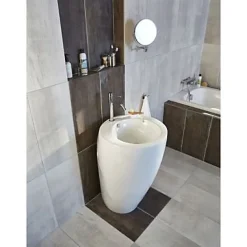 Carrelage sol et mur intérieur grès cérame brun effet pierre L.60 x l.30 cm x ép.9,5 mm, Dourtio- Carrelage Mural Effet Pierre|Carrelage Sol Effet Pierre
