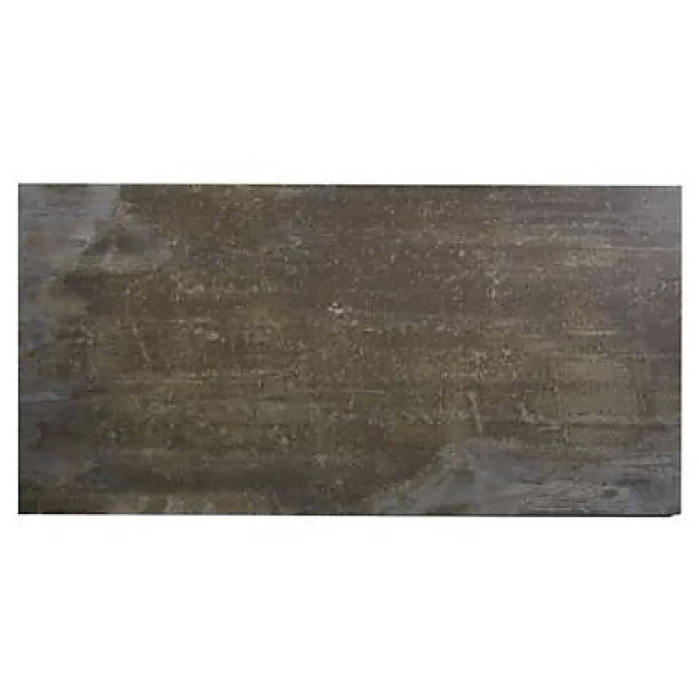 Carrelage sol et mur intérieur grès cérame brun effet pierre L.60 x l.30 cm x ép.9,5 mm, Dourtio- Carrelage Mural Effet Pierre|Carrelage Sol Effet Pierre