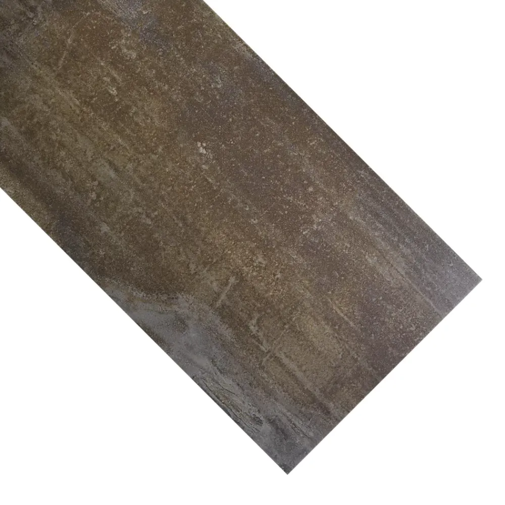 Carrelage sol et mur intérieur grès cérame brun effet pierre L.60 x l.30 cm x ép.9,5 mm, Dourtio- Carrelage Mural Effet Pierre|Carrelage Sol Effet Pierre