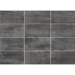 Carrelage sol et mur intérieur grès cérame brun effet pierre L.60 x l.30 cm x ép.9,5 mm, Dourtio- Carrelage Mural Effet Pierre|Carrelage Sol Effet Pierre