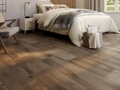 Carrelage sol et mur intérieur effet bois brut brun L.60 x l.30 cm x ép.8,7 mm, Norwegio- Carrelage Mural Pour Douche|Carrelage Mural Pour Salle De Bains