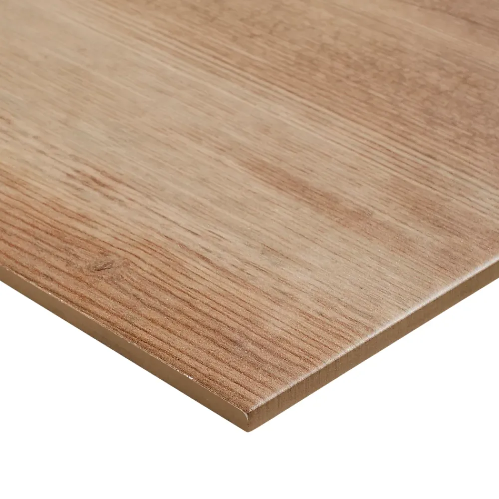 Carrelage sol et mur intérieur effet bois brut brun L.60 x l.30 cm x ép.8,7 mm, Norwegio- Carrelage Mural Pour Douche|Carrelage Mural Pour Salle De Bains
