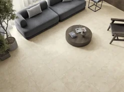 Cristacer Carrelage sol et mur intérieur / extérieur effet travertin antidérapant R11 Coral Stone l.60 X L.60 cm rectifié 1er choix- Carrelage Extérieur Et Terrasse