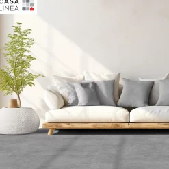 Carrelage Sol Pour Salle De Bains|Carrelage Sol Effet Béton<Carrelage sol et mur intérieur en grès cérame émaillé gris effet béton L.100 x l.100 cm x ép.10 mm, Tokyo