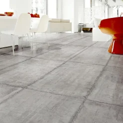 Carrelage Mural Effet Béton|Carrelage Sol Effet Béton<Carrelage sol et mur intérieur effet béton gris industriel L.120 x l.60 cm x ép.9 mm, Industrie