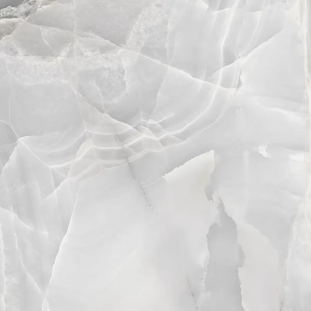 Carrelage sol et mur intérieur effet marbre blanc brillant L.60 x l.60 cm x ép.9 mm, Harvey- Carrelage Mural Pour Pièce À Vivre|Carrelage Mural Effet Marbre