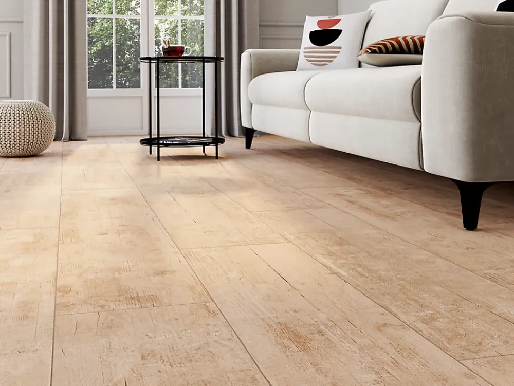 Carrelage sol et mur intérieur effet bois brut L.120 x l.23 cm x ép.9,7 mm, Endor- Carrelage Mural Effet Bois|Carrelage Mural Pour Cuisine