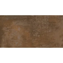 Carrelage Mural Pour Wc|Carrelage Mural Effet Béton<Carrelage sol et mur intérieur en grès cérame émaillé effet béton marron cuivré satin L.61 x l.31 cm x ép.8 mm, Malt