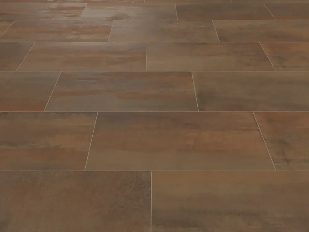 Carrelage sol et mur intérieur effet béton oxydé mat L.60 x l.30 cm x ép.9,5 mm, Ruano- Carrelage Mural Pour Cuisine|Carrelage Sol Pour Pièce À Vivre