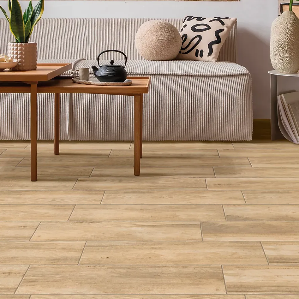 Carrelage sol et mur intérieur effet bois brut L.60 x l.15 cm x ép.8,5 mm, Kyra Rovere- Carrelage Mural Pour Douche|Carrelage Mural Pour Salle De Bains