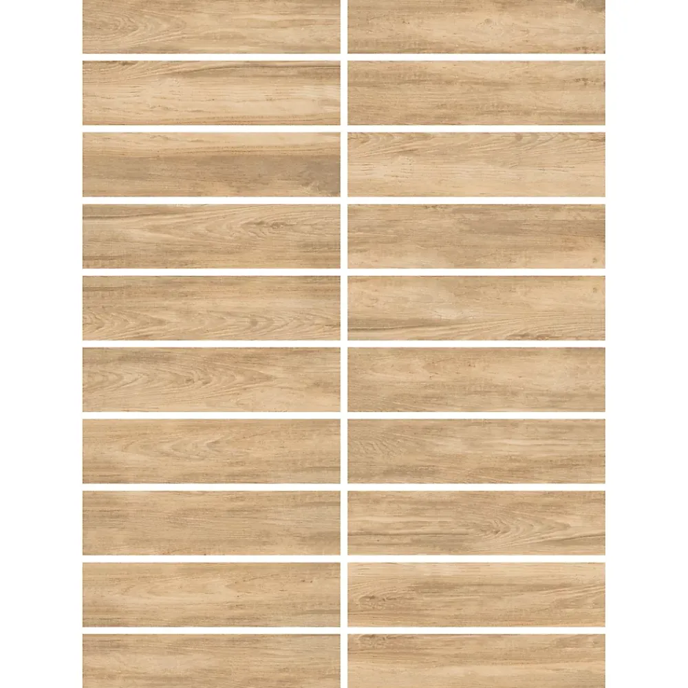 Carrelage sol et mur intérieur effet bois brut L.60 x l.15 cm x ép.8,5 mm, Kyra Rovere- Carrelage Mural Pour Douche|Carrelage Mural Pour Salle De Bains