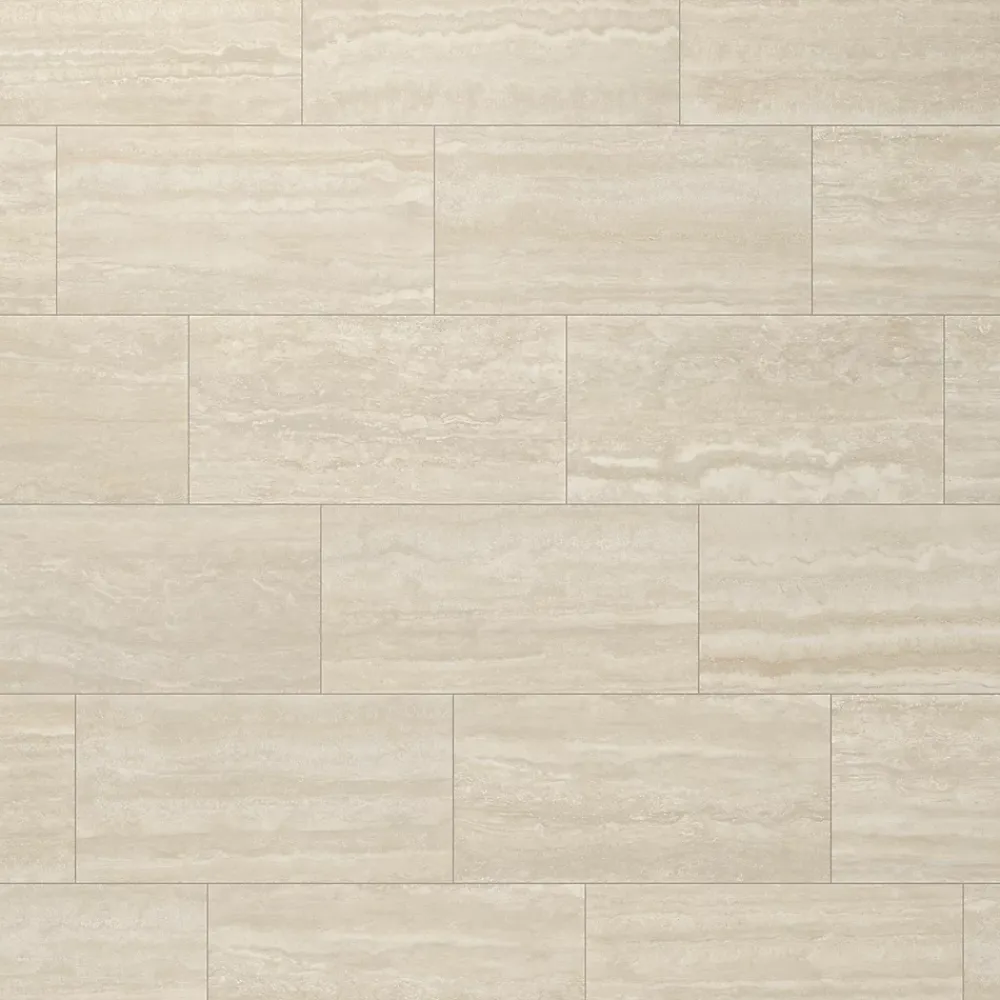 GoodHome Carrelage Mural Pour Wc|Carrelage Mural Effet Pierre<Carrelage sol et mur intérieur effet pierre beige L.120 x l.59,5 cm x ép.10 mm, Kyat