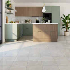 Carrelage sol et mur intérieur effet marbre gris L.33,3 x l.33,3 cm x ép.9,1 mm, Chelsea- Carrelage Mural Effet Marbre|Carrelage Sol Pour Pièce À Vivre