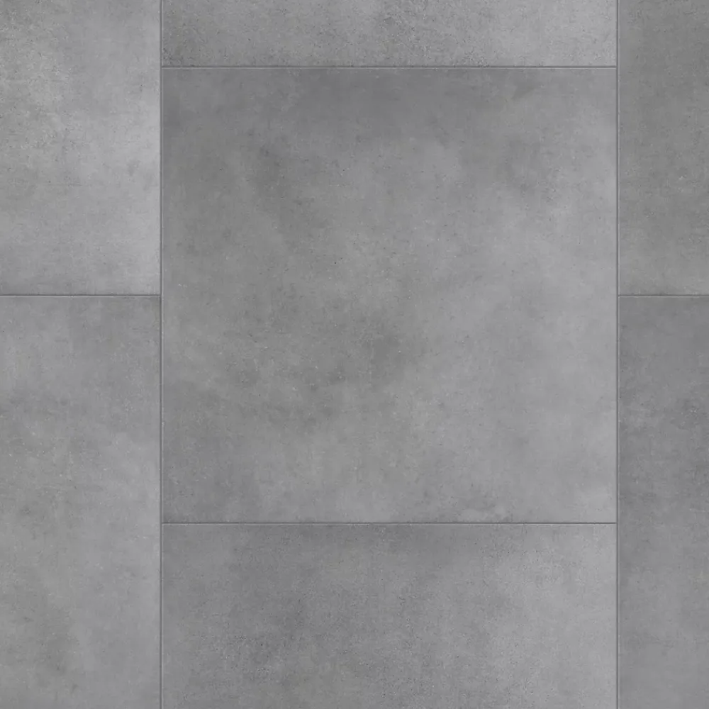 GoodHome Carrelage sol et mur intérieur gris mat effet béton L.61,6 x l.61,6 cm x ép.8,5 mm, Konkrete- Carrelage Mural Effet Béton|Carrelage Mural Pour Douche