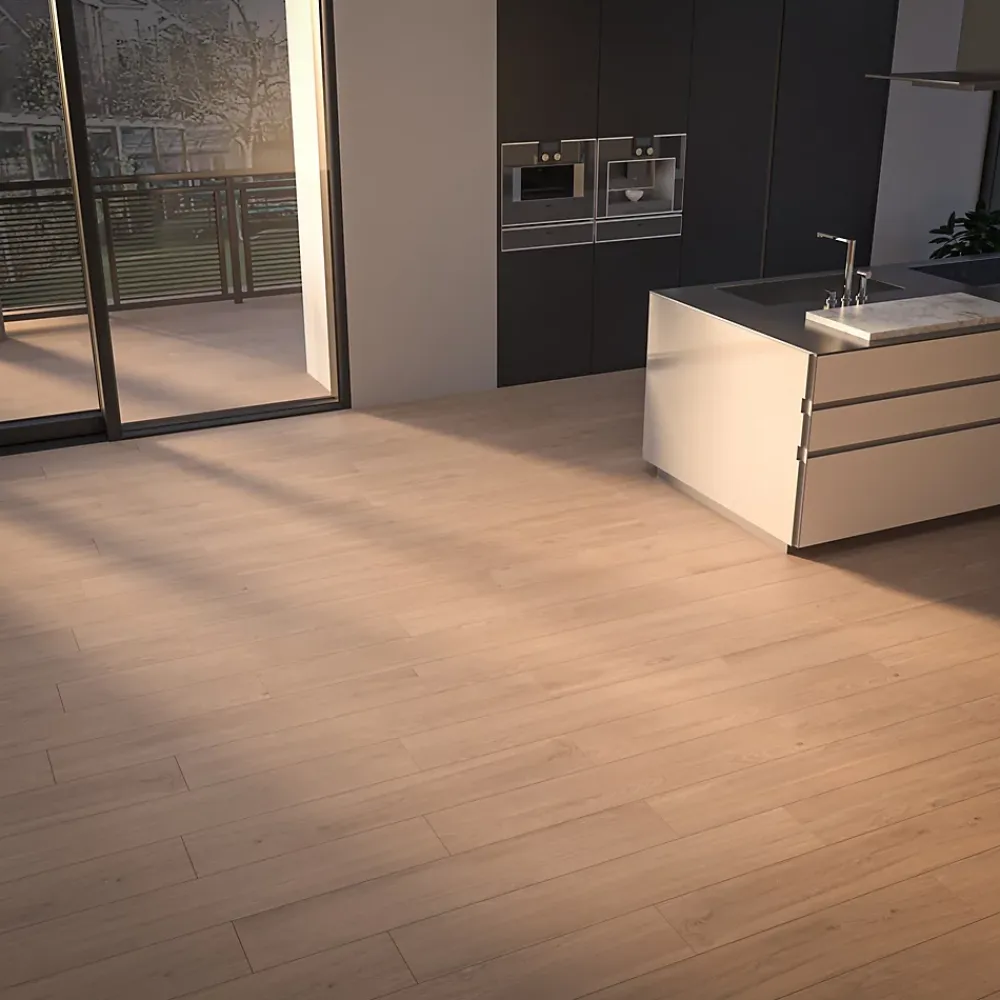 Ecoceramic Carrelage sol et mur intérieur intérieur en grès cérame émaillé effet bois brut mat L.120 x l.20 cm x ép.9 mm, Atelier- Carrelage Mural Effet Bois|Carrelage Mural Pour Douche