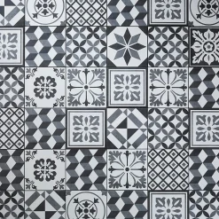GoodHome Carrelage Mural Pour Douche|Carrelage Mural Pour Wc<Carrelage sol et mur intérieur effet carreau de ciment tons gris L.20 x l.20 cm x ép.8,2 mm, Konkrete