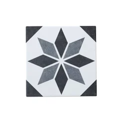 GoodHome Carrelage Mural Pour Douche|Carrelage Mural Pour Wc<Carrelage sol et mur intérieur effet carreau de ciment tons gris L.20 x l.20 cm x ép.8,2 mm, Konkrete