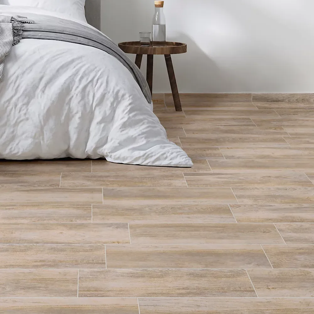 Carrelage Mural Pour Wc|Carrelage Mural Pour Douche<Carrelage sol et mur intérieur effet bois brut mat L.60 x l.15 cm x ép.8,5 mm, Kyra Betulla