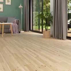GoodHome Carrelage Mural Pour Wc|Carrelage Mural Effet Bois<Carrelage sol et mur intérieur effet bois brut beige L.60 x l.15 cm x ép.7,4 mm, Basilio Guigliano