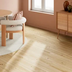 GoodHome Carrelage Mural Pour Wc|Carrelage Mural Effet Bois<Carrelage sol et mur intérieur effet bois brut beige L.60 x l.15 cm x ép.7,4 mm, Basilio Guigliano