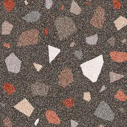 Carrelage Mural Pour Cuisine|Carrelage Mural Effet Terrazzo<Carrelage sol et mur noir mat Venise 90 x 90 cm