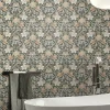 Carrelage sol et mur vert Floral 60 x 120 cm- Carrelage Sol Avec Motif|Carrelage Mural Avec Motif