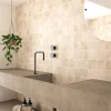 Carrelage sol et mur Zoon beige 10 x 10 cm- Carrelage Mural Pour Wc|Carrelage Sol Pour Wc