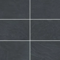 GoodHome Carrelage Extérieur Et Terrasse<Carrelage sol extérieur anthracite effet ardoise L.61,3 x l.30,3 cm x ép.9 mm, Slate
