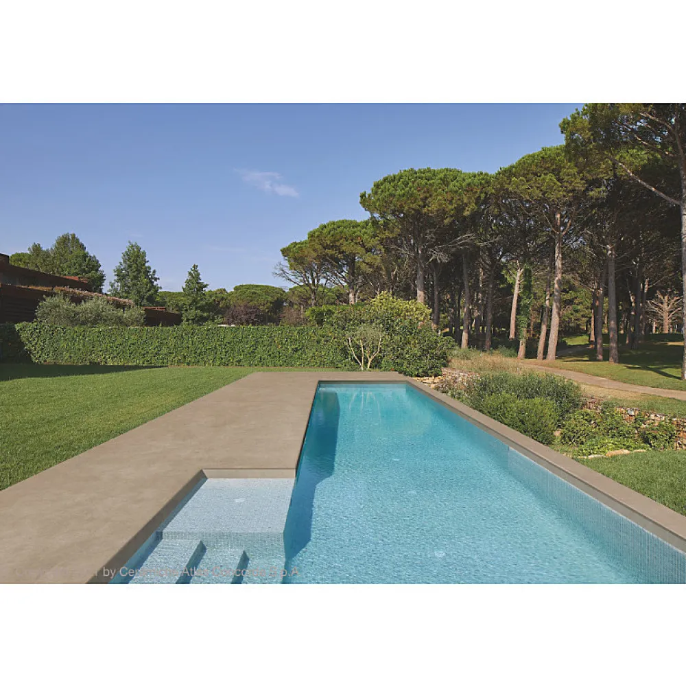 Aelle Carrelage Carrelage Extérieur Et Terrasse<Carrelage sol extérieur antidérapant effet béton ciré naturel 60x120 cm Boost natural umber