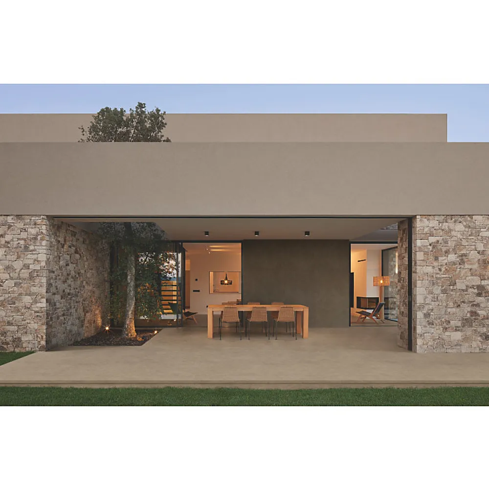 Aelle Carrelage Carrelage Extérieur Et Terrasse<Carrelage sol extérieur antidérapant effet béton ciré naturel 120x120 cm Boost natural umber