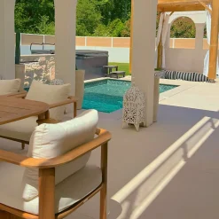 Aelle Carrelage Carrelage Extérieur Et Terrasse<Carrelage sol extérieur antidérapant effet béton ciré naturel 120x120 cm Boost natural Kaolin