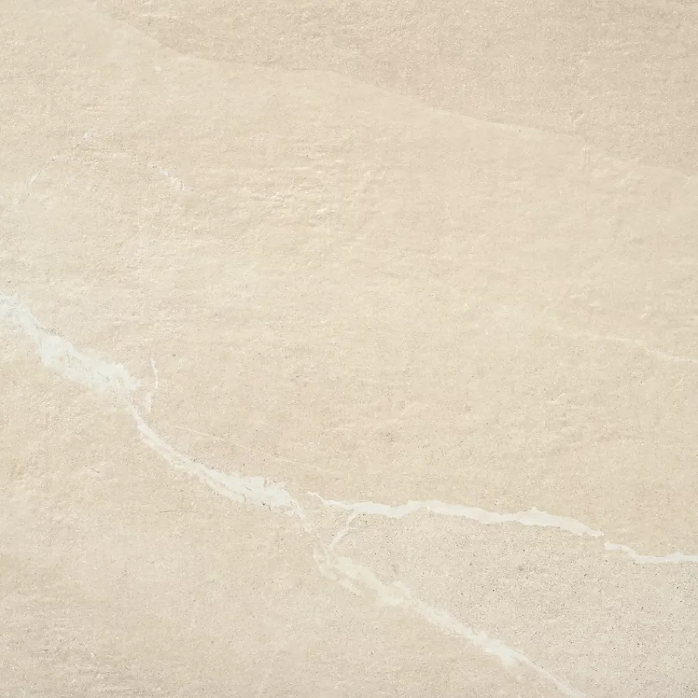 Carrelage sol extérieur beige mat effet pierre L.60 x l.60 cm x ép.8 mm, Bodo- Carrelage Extérieur Et Terrasse