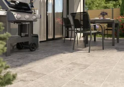 Carrelage sol extérieur effet pierre beige L.60 x l.30 cm x ép.9 mm, Denali- Carrelage Extérieur Et Terrasse
