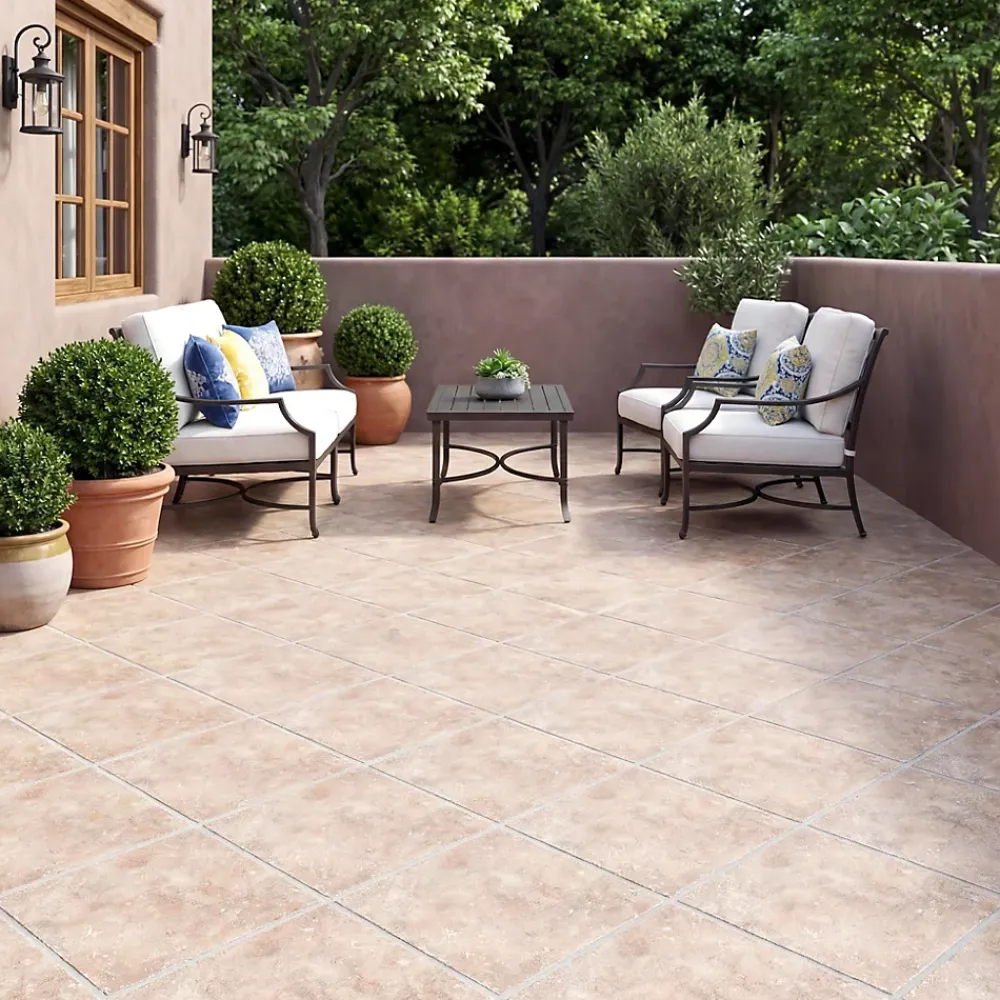 Carrelage Extérieur Et Terrasse<Carrelage sol extérieur effet terre cuite L.33,3 x l.33,3 cm x ép.7 mm, Terracotta
