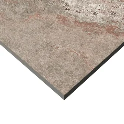 Carrelage sol extérieur effet pierre beige rosé L.60 x l.30 cm x ép.9 mm, Denali- Carrelage Extérieur Et Terrasse