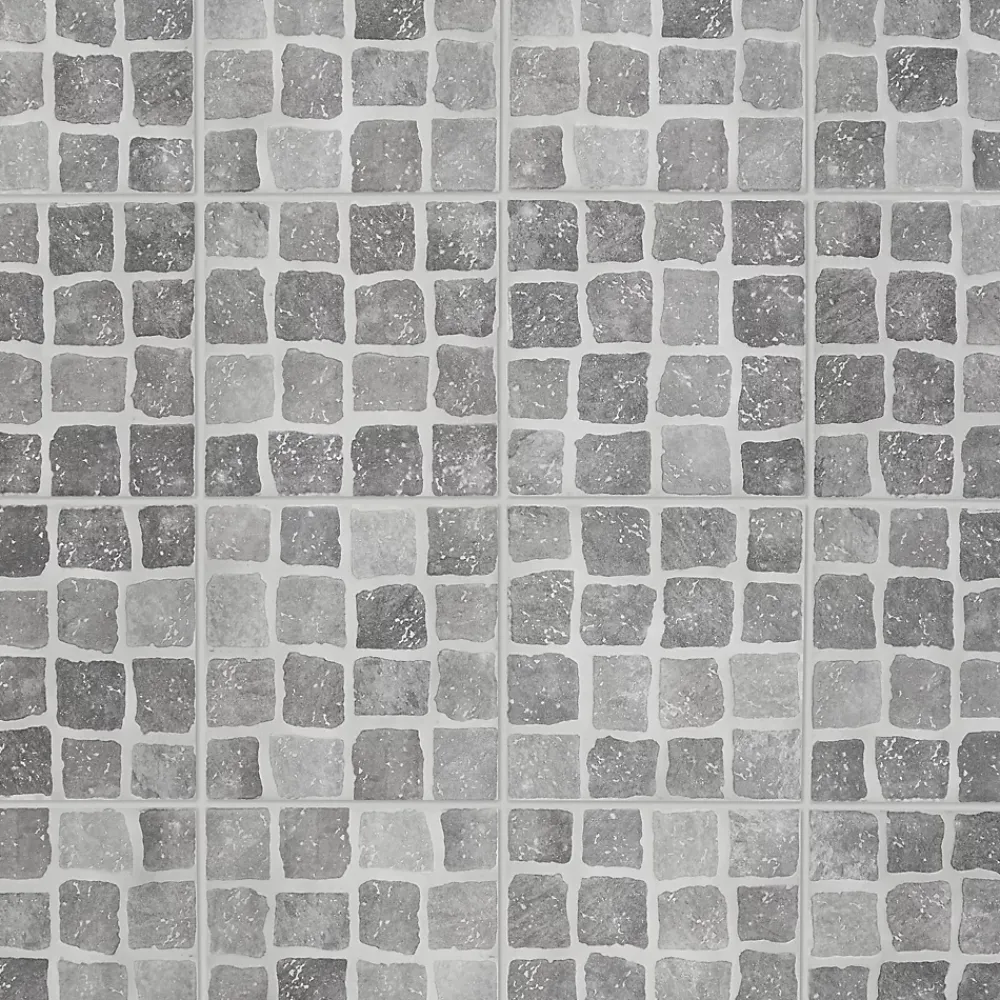 Carrelage Extérieur Et Terrasse<Carrelage sol extérieur effet pavés tons gris L.30,38 x l.30,38 cm x ép.7 mm, Blocce