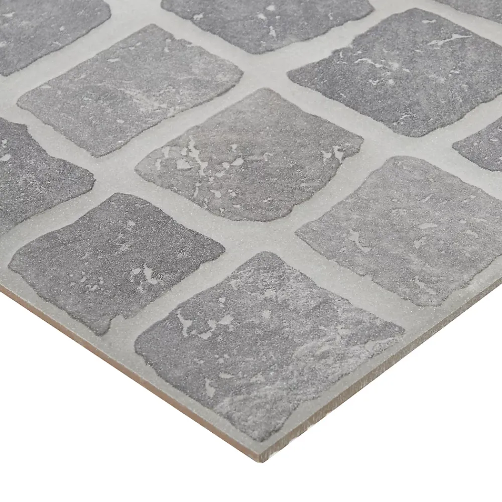 Carrelage Extérieur Et Terrasse<Carrelage sol extérieur effet pavés tons gris L.30,38 x l.30,38 cm x ép.7 mm, Blocce