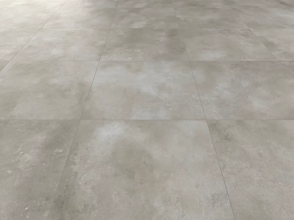 Carrelage sol extérieur effet béton gris L.60 x l.60 cm x ép.20 mm, Rohe- Carrelage Extérieur Et Terrasse