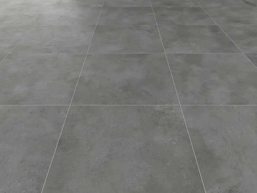 Carrelage Extérieur Et Terrasse<Carrelage sol extérieur effet béton gris anthracite L.60 x l.60 cm x ép.20 mm, Rohe