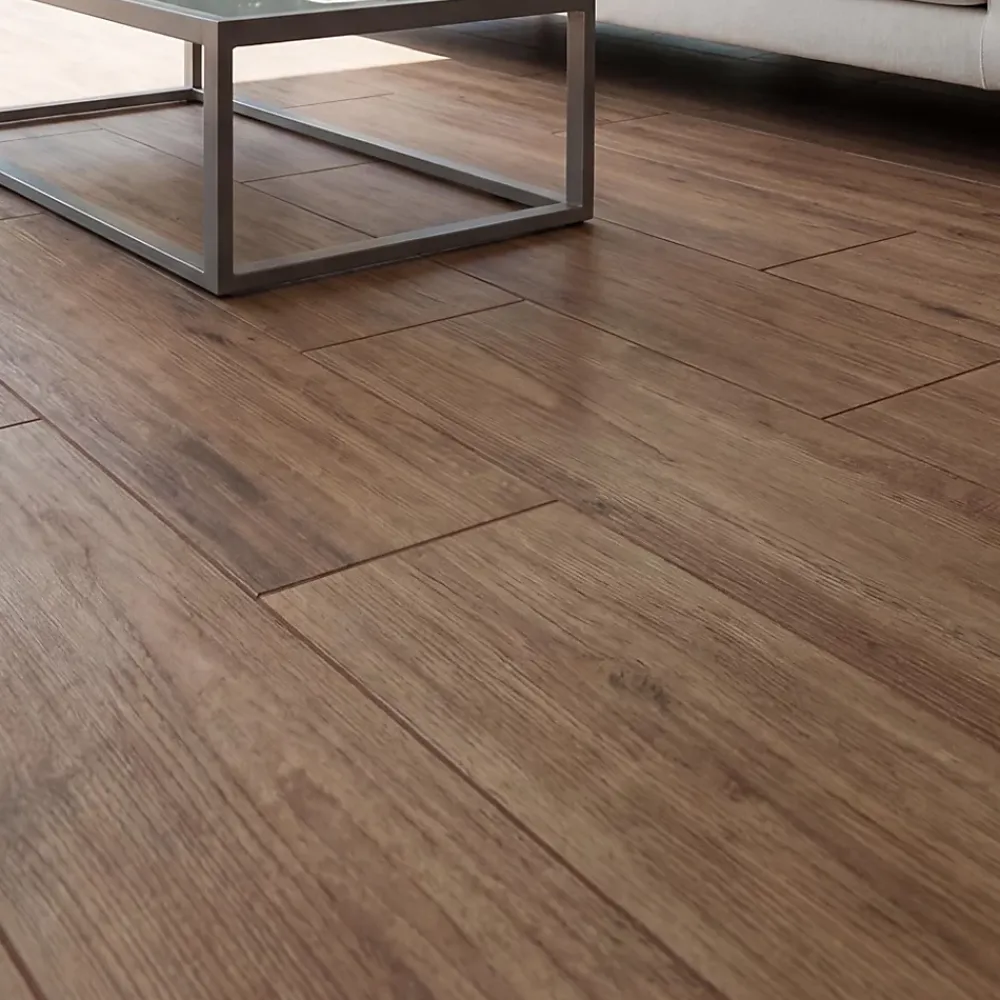 Carrelage sol extérieur effet bois marron clair L.60 x l.30 cm x ép.8,7 mm, Norwegio- Carrelage Extérieur Et Terrasse