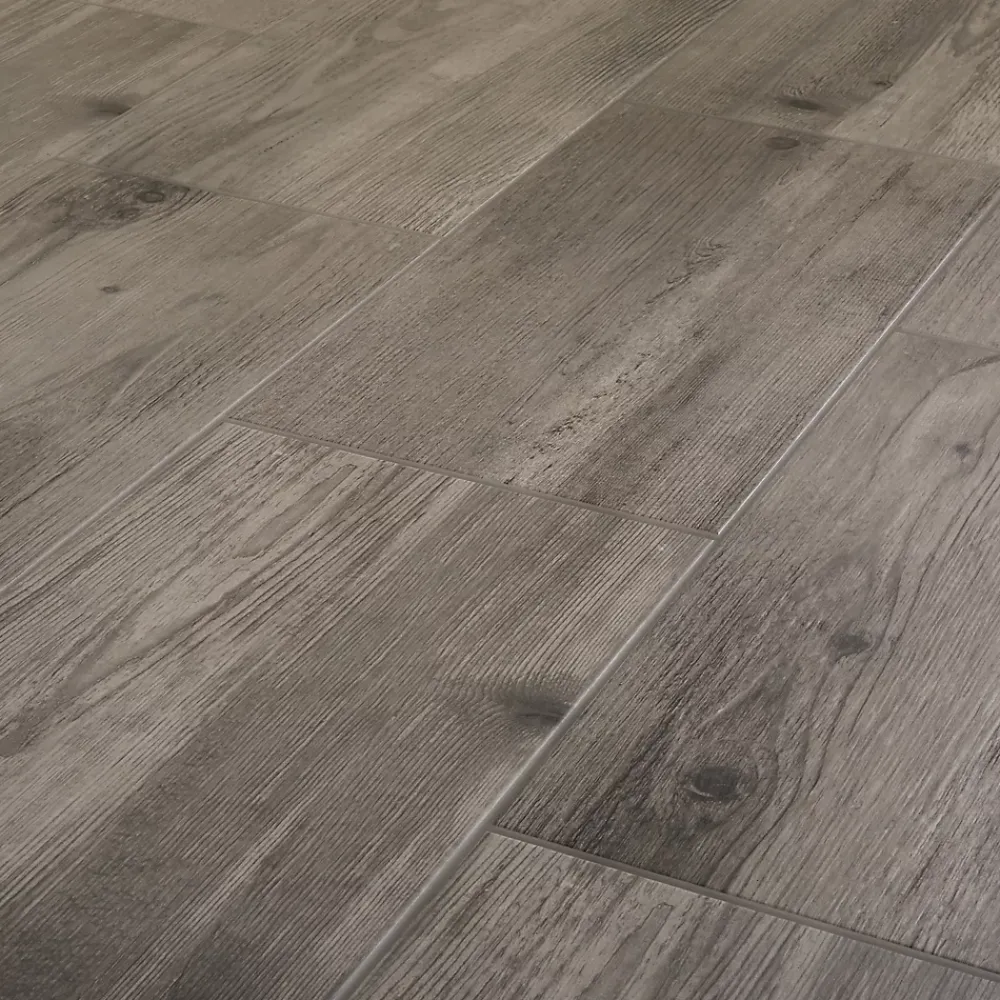 Carrelage Extérieur Et Terrasse<Carrelage sol extérieur effet bois gris clair L.60 x l.30 cm x ép.8,7 mm, Norwegio