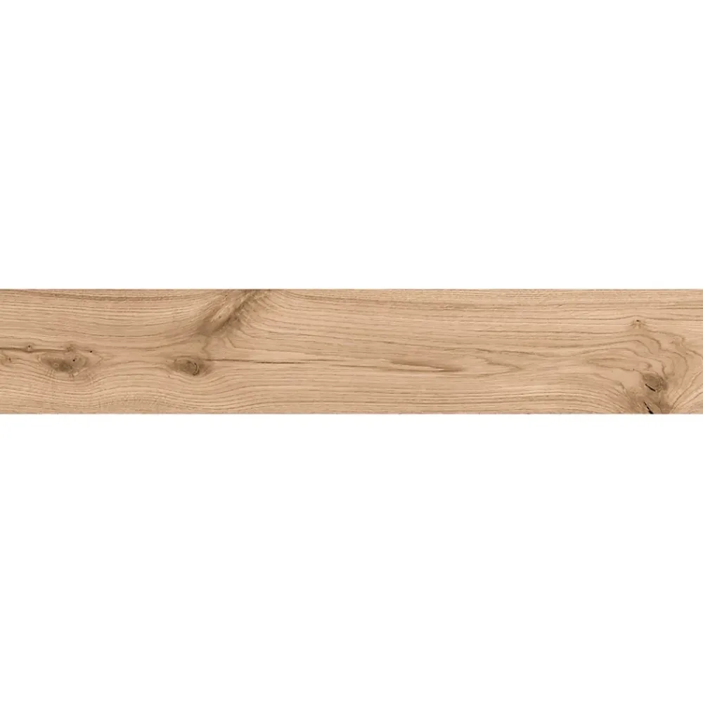 Ecoceramic Carrelage sol extérieur en grès cérame émaillé effet bois naturel l.15 x L.90 x ép.0,86 cm Riverwood- Carrelage Extérieur Et Terrasse